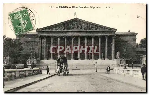 Paris Cartes postales Chambre des deputes