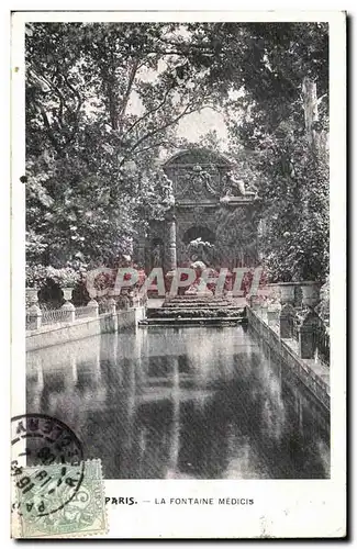 Paris Ansichtskarte AK Fontaine medicis