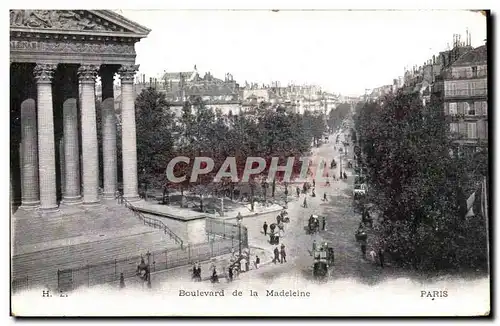 Paris Cartes postales La madeleine