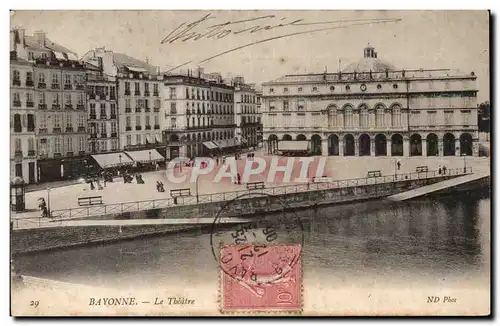 Bayonne Cartes postales Le theatre