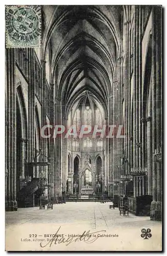 Bayonne Ansichtskarte AK Interieur de la cathedrale