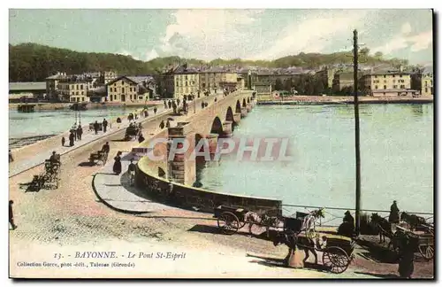 Bayonne Cartes postales Le pont St Esprit