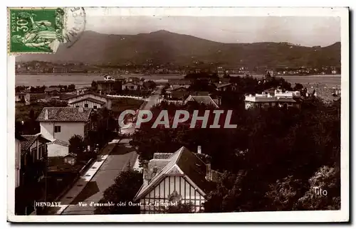 Hendaye Cartes postales Vue d&#39ensemble cote Ouest Le Jaizouibel