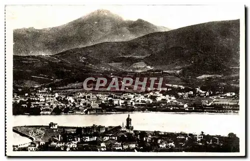 Ansichtskarte AK Frontiere espagnole Riviere Bidasoa Hendaye et la pointe de la Rhune