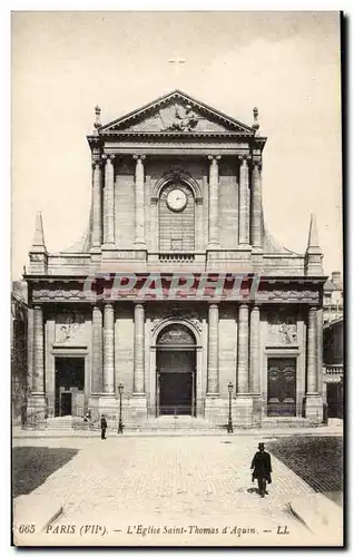 Paris Ansichtskarte AK Eglise Saint Thomas d&#39Aquin