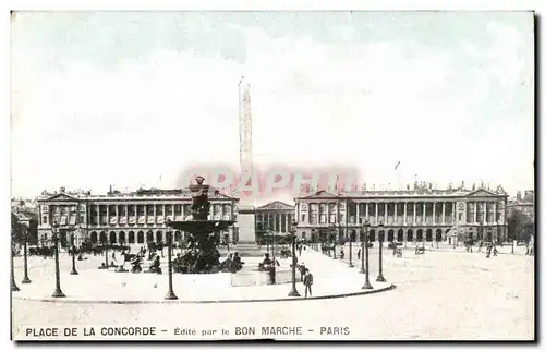 Paris Cartes postales Place de la Concorde