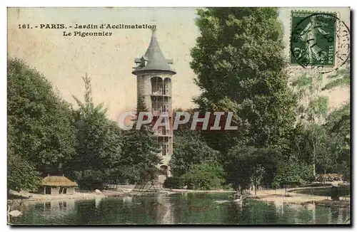 Paris Cartes postales Jardin d&#39acclimatation Le piegeonnier