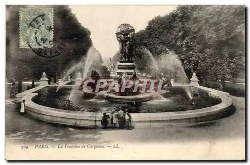 Paris Ansichtskarte AK Fontaine de CArpeaux