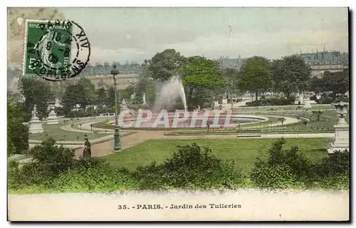 Paris Cartes postales Jardin des Tuileries