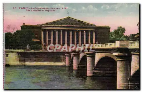 Paris Cartes postales Chambre des Deputes