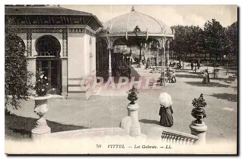 Vittel Ansichtskarte AK Les galeries