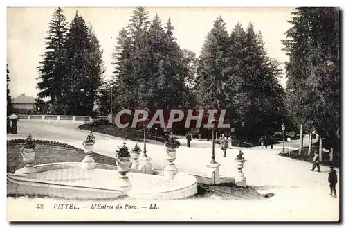Vittel Cartes postales L'entree du parc