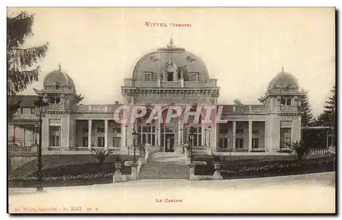 Vittel Cartes postales Le casino