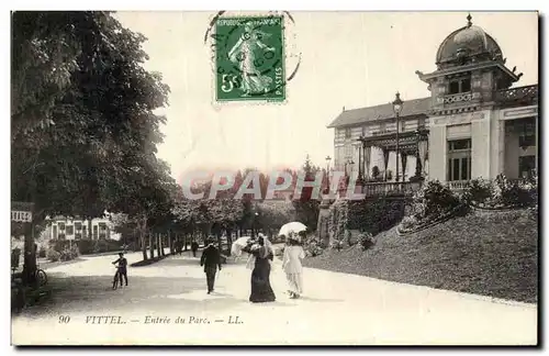 Vittel Cartes postales Entree du parc