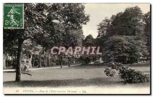 Vittel Cartes postales Parc de l&#39etablissement thermal