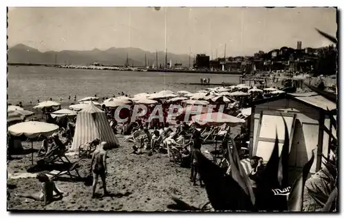 Cannes Cartes postales La plage