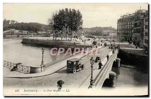 Bayonne Cartes postales Le pont mayou