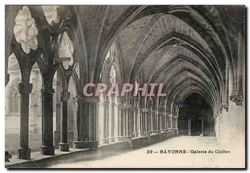 Bayonne Cartes postales Galerie du cloitre