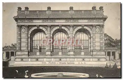 Cartes postales Paris Musee Galliera