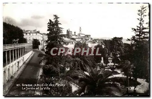 Grasse Ansichtskarte AK Cite des fleurs Le jardin de la ville