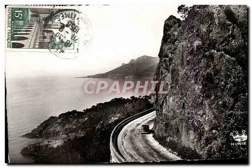 Cartes postales Corniche d&#39or Route du bord de mer entre Theoule et le Trayas Cap Roux