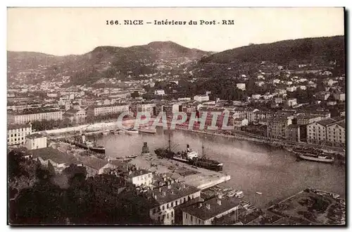 Cartes postales Nice Interieur du port