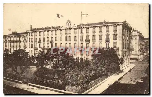 Cartes postales Nice Hotel Gallia