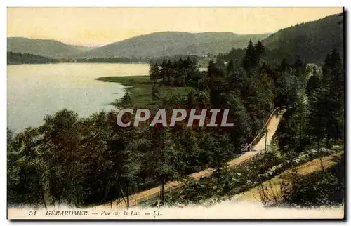 Cartes postales Gerardmer Vue sur le lac