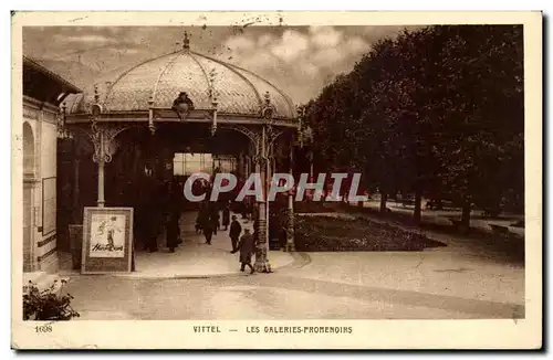 Vittel Cartes postales Les galeries promenoirs