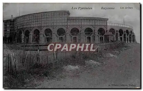 Cartes postales Bayonne les arenes