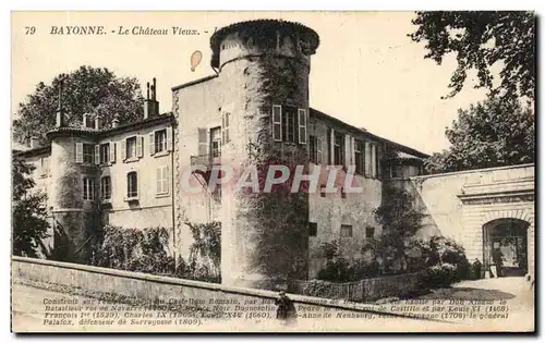 Ansichtskarte AK Bayonne Le chateau vieux