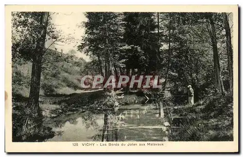 Cartes postales Vichy Les bords du Jolan aux Malavaux