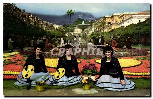 Ansichtskarte AK Menton Les jardins pendant les fetes du Citron