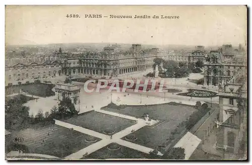 Paris Ansichtskarte AK Nouveau jardin du Louvre