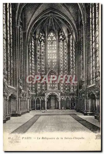 Paris Ansichtskarte AK Reliquaire de la Sainte Chapelle