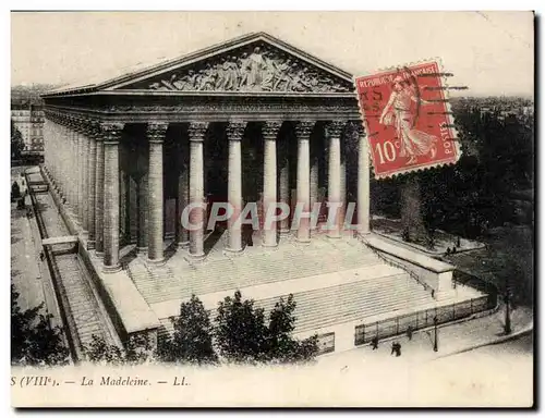 Paris Cartes postales La madeleine