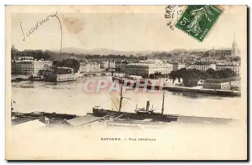 Bayonne Cartes postales Vue generale