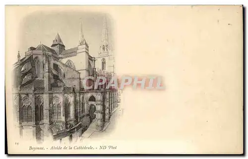 Bayonne Cartes postales Abside de la cathedrale