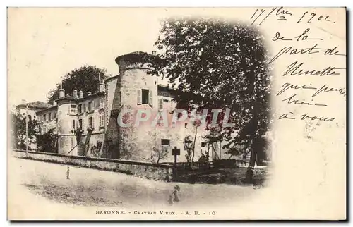 Bayonne Cartes postales Chateau Vieux