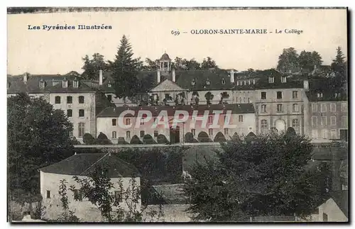 Cartes postales Oloron Sainte marie Le college