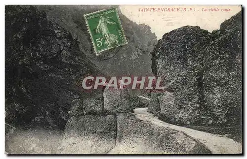 Cartes postales Sainte Engrace La vieille route