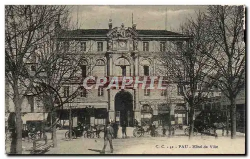 Cartes postales Pau Hotel de ville