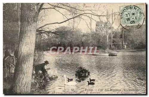 Paris Cartes postales Lac des Minimes Vincennes