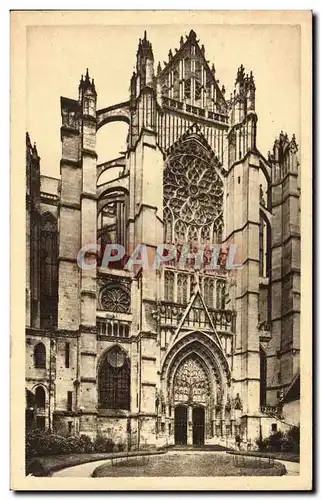 Beauvais Cartes postales La cathedrale Cote Nord