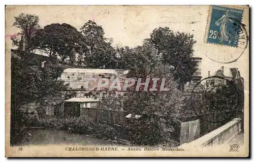 Cartes postales Chalons sur marne Ancien bastion Meauvilain