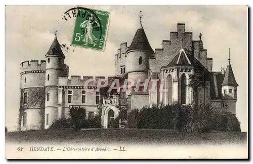 Cartes postales Hendaye L&#39observatoire d&#39abbadia