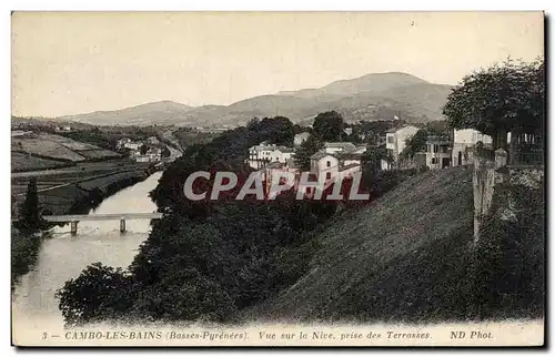 Ansichtskarte AK CAmbo les Bains Vue sur la Nive prise des terrasses