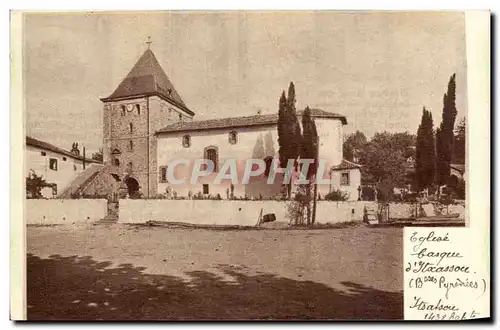 Cartes postales Eglise basque d&#39Itsatou