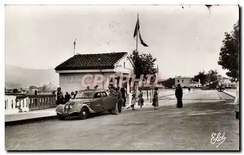 Ansichtskarte AK Hendaye Frontiere Franco espagnole