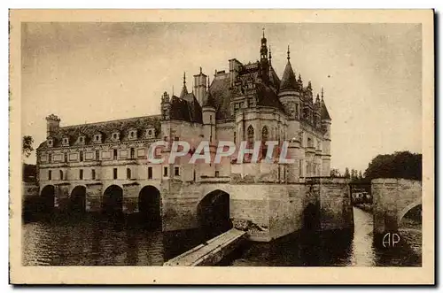 Ansichtskarte AK Chenonceau Le chateau Facade nord Est